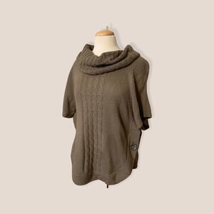 “The Limited”Sweater Cowl Neckline  Light Chocolate Brown size M